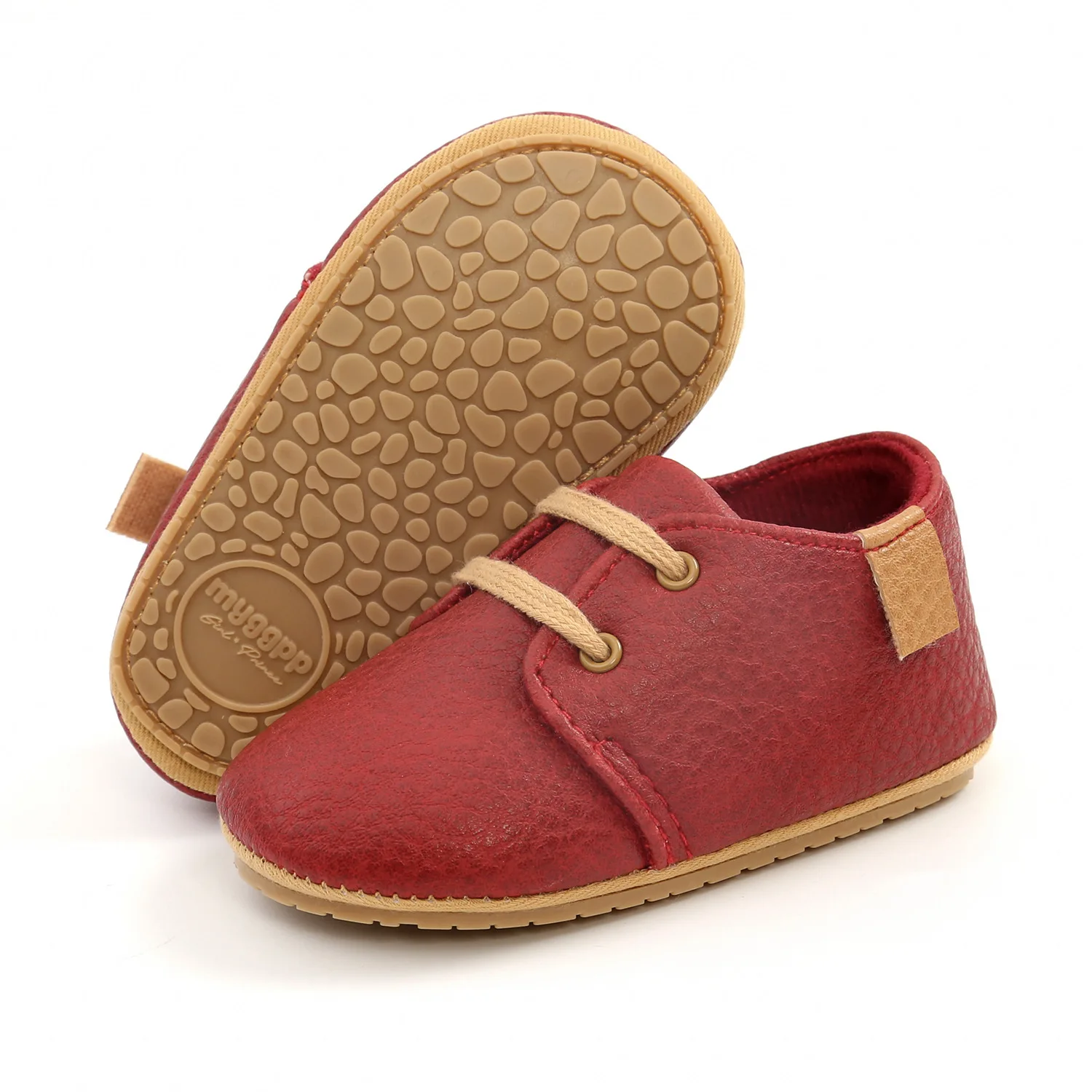 Anti-slip Leather Shoes For Baby