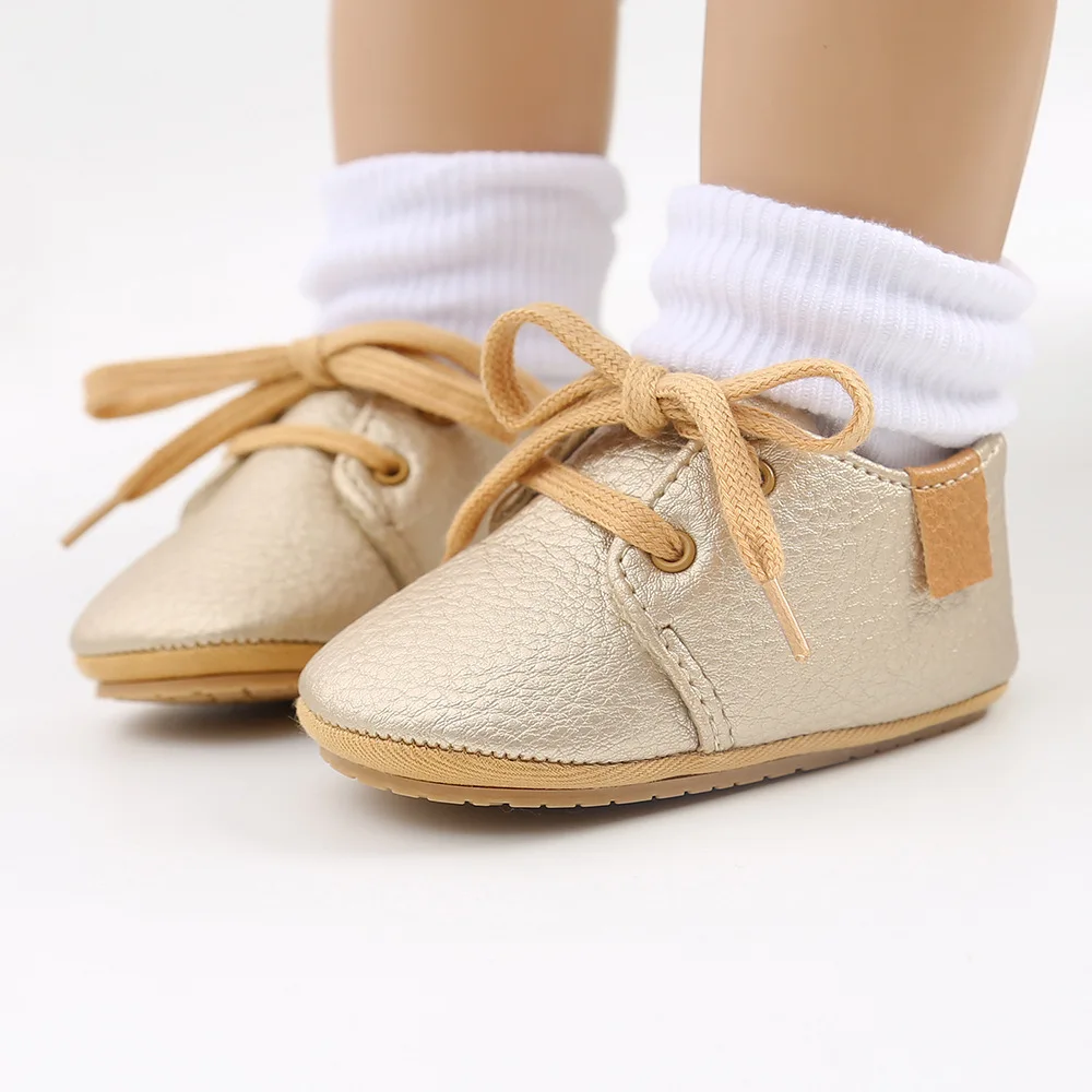 Anti-slip Leather Shoes For Baby